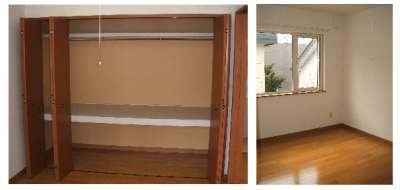 旭川市神楽岡4-6パークハウス2のクローゼット付6帖洋室